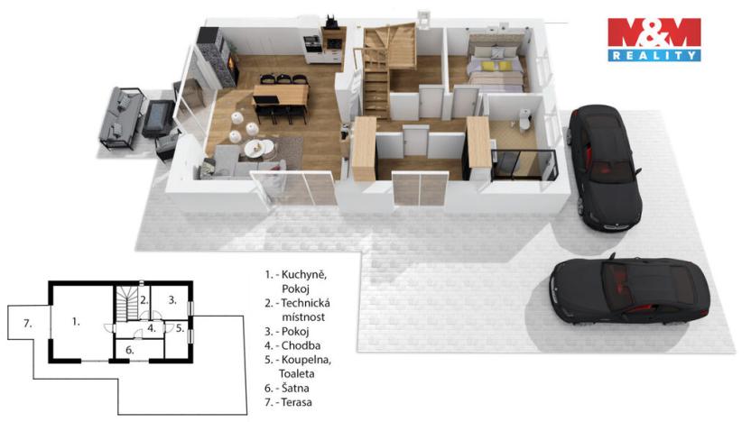 Prodej rodinného domu, Petrovice I, 147 m2