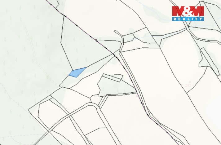 Prodej lesa, Dolní Habartice, 675 m2