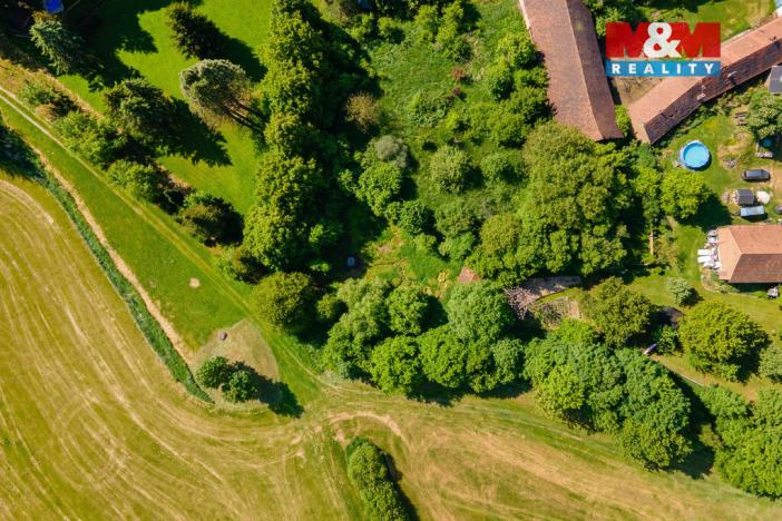 Prodej zahrady, Puclice, 829 m2