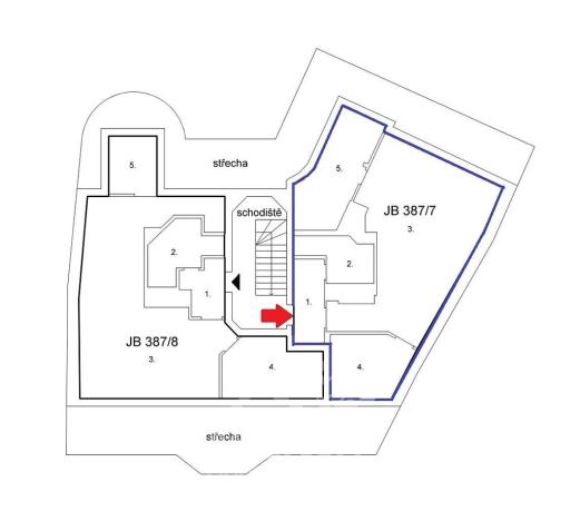 Prodej bytu 1+kk, Jablonec nad Nisou, Anenské náměstí, 61 m2