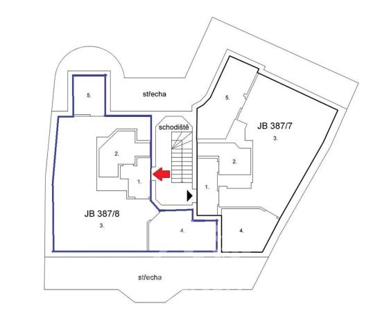 Prodej bytu 1+kk, Jablonec nad Nisou, Anenské náměstí, 59 m2