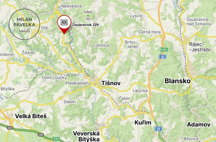 Prodej bytu 3+1, Doubravník, 69 m2