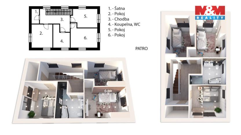 Prodej rodinného domu, Tuklaty, Járy Cimrmana, 154 m2