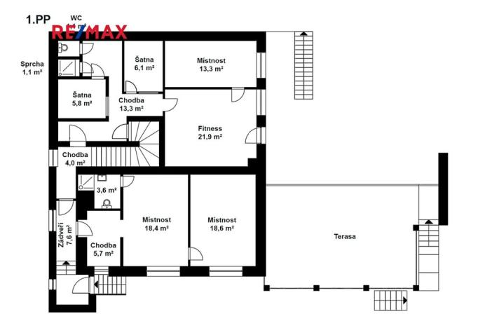 Prodej rodinného domu, Zájezd, 360 m2