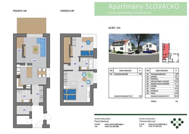 Prodej rodinného domu, Skalka, 93 m2