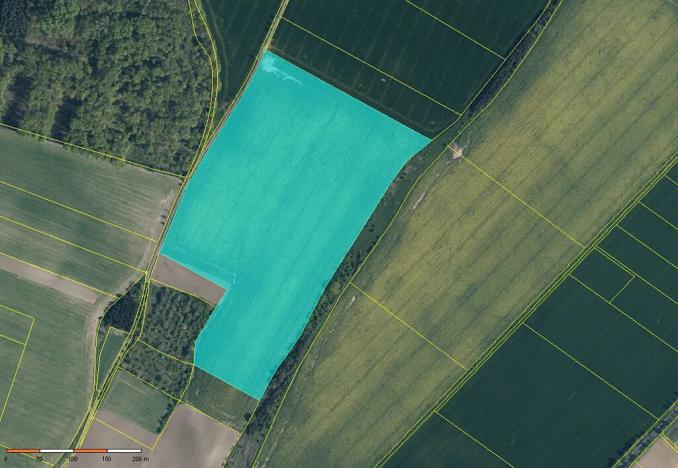 Prodej pole, Byšice, 101619 m2