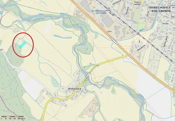 Prodej louky, Třebechovice pod Orebem, 2795 m2