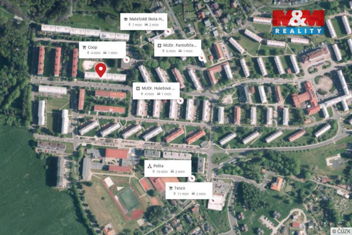Prodej bytu 3+1, Horní Slavkov, Dlouhá, 74 m2