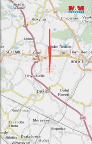 Prodej pole, Dolní Roveň - Komárov, 6671 m2