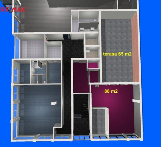 Pronájem kanceláře, Ostrava - Bělský Les, Jiřího Herolda, 88 m2