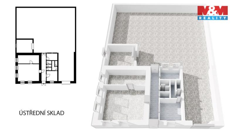 Prodej výrobních prostor, Dubenec, 453 m2