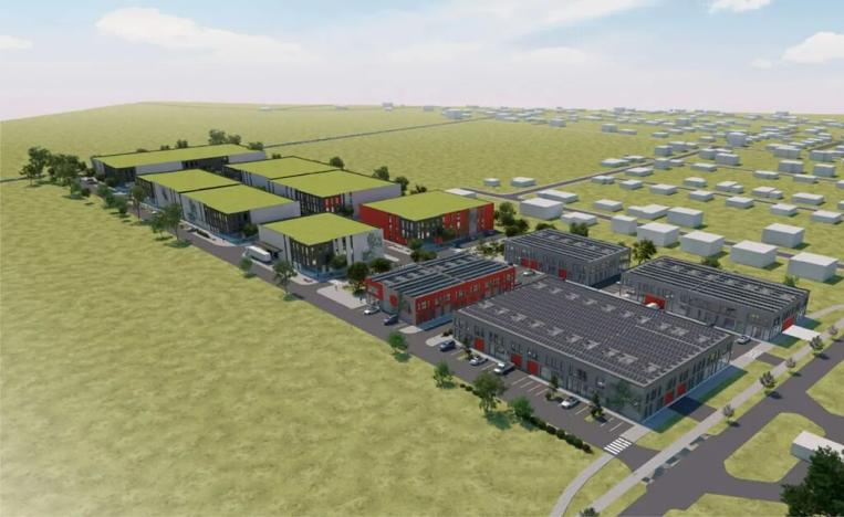 Pronájem skladu, Obříství, 2600 m2