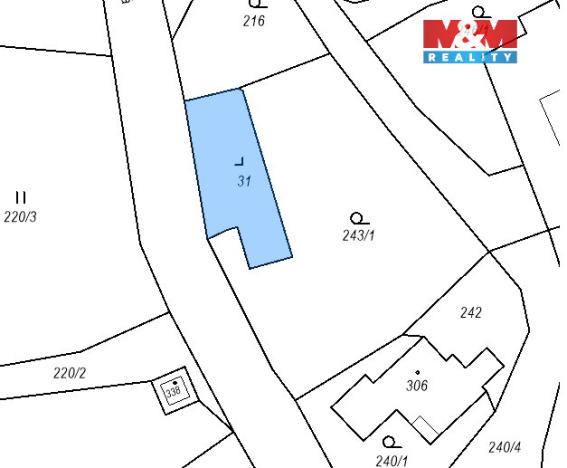 Prodej pozemku pro bydlení, Dlouhá Třebová, 957 m2