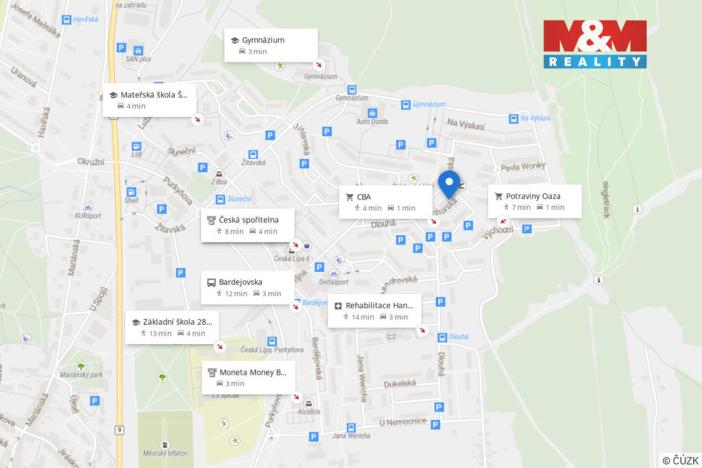 Prodej bytu 3+1, Česká Lípa, Kutnohorská, 75 m2