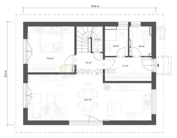 Prodej rodinného domu, Veverské Knínice, 135 m2