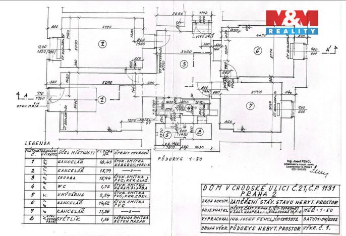 Prodej obchodního prostoru, Praha - Vinohrady, Chodská, 77 m2