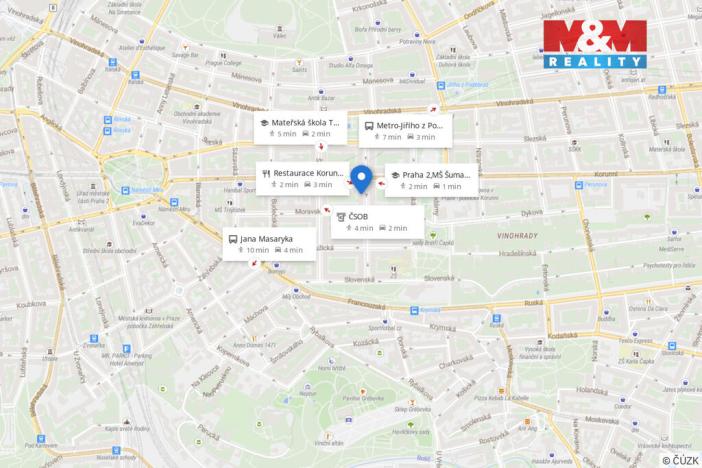 Prodej obchodního prostoru, Praha - Vinohrady, Chodská, 77 m2