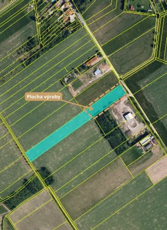 Prodej komerčního pozemku, Moravské Knínice, 6939 m2