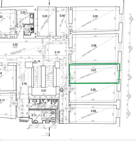 Pronájem kanceláře, Uherské Hradiště, Masarykovo náměstí, 19 m2