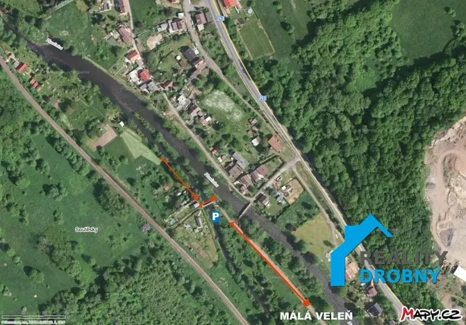 Pronájem zahrady, Malá Veleň, 3534 m2