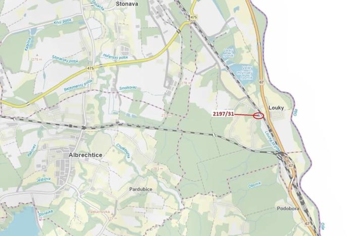 Dražba lesa, Karviná, 1999 m2