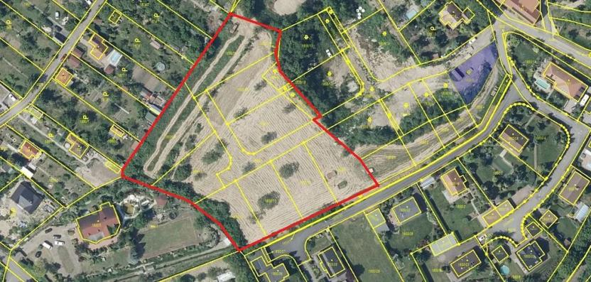 Prodej pozemku pro bydlení, Lovosice, Lhotecká, 9072 m2