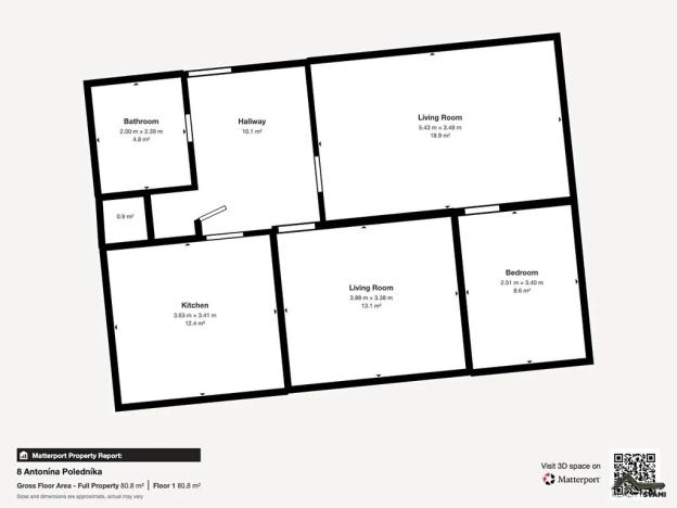 Pronájem bytu 3+1, Ostrava, Antonína Poledníka, 65 m2