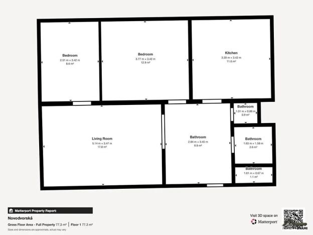 Prodej bytu 3+1, Frýdek-Místek, Novodvorská, 65 m2
