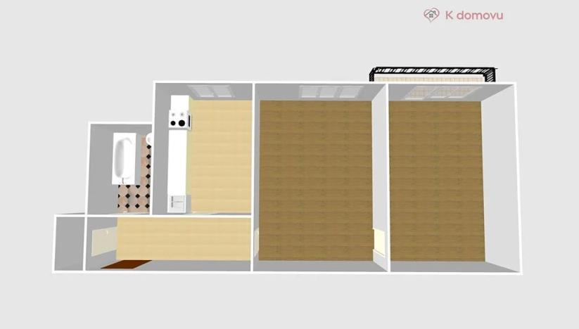 Prodej bytu 2+1, Přerov, nábř. Dr. Edvarda Beneše, 71 m2