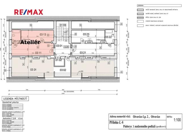 Prodej bytu 3+1, Otvovice, 192 m2