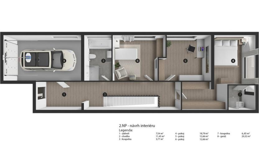 Prodej rodinného domu, Bradlec, K Těšnovu, 176 m2