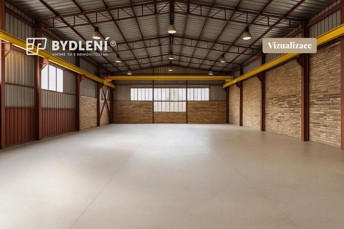 Prodej skladu, Krupka, Dlouhá, 1110 m2