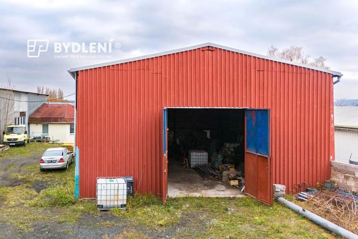 Prodej skladu, Krupka, Dlouhá, 1110 m2