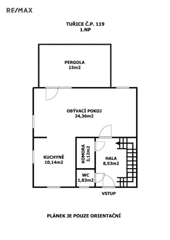 Prodej rodinného domu, Tuřice, 111 m2