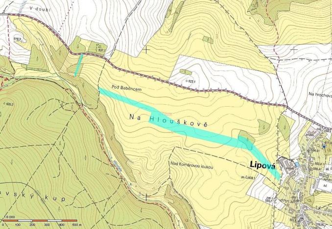 Prodej pole, Lipová, 10221 m2