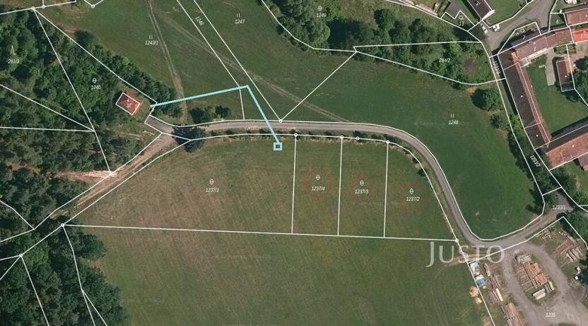 Prodej pozemku pro bydlení, Kuřimany, 1019 m2