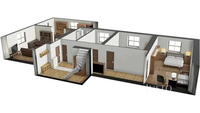 Prodej rodinného domu, Boudy, 440 m2