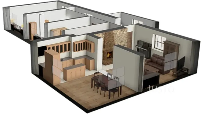 Prodej rodinného domu, Boudy, 440 m2