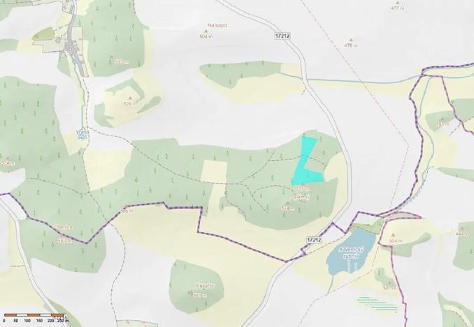 Prodej lesa, Horažďovice, 11833 m2