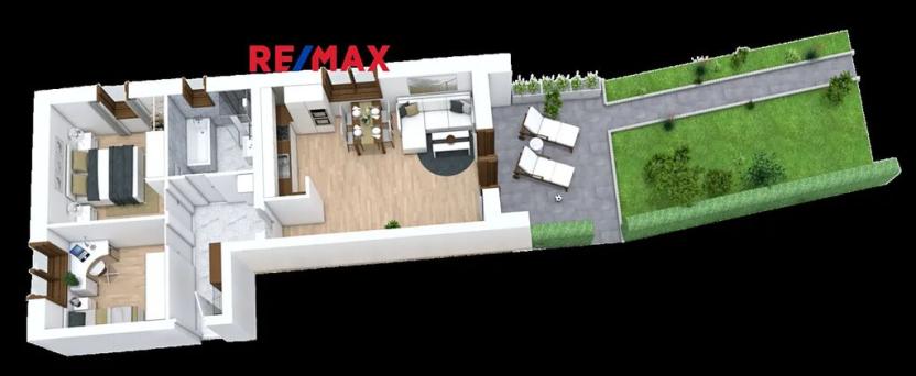 Prodej bytu 3+kk, Třeština, 74 m2
