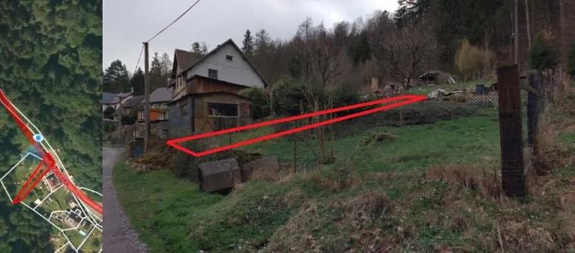 Prodej pozemku, Děčín, 242 m2