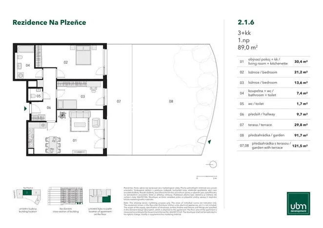 Prodej bytu 3+kk, Praha - Smíchov, Nádražní, 89 m2