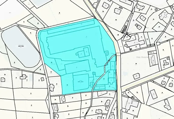 Dražba výrobních prostor, Studenec, 16378 m2