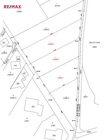 Prodej pozemku pro bydlení, Květná, 1941 m2