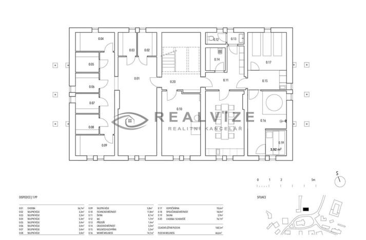 Prodej vícegeneračního domu, Horní Planá, 620 m2