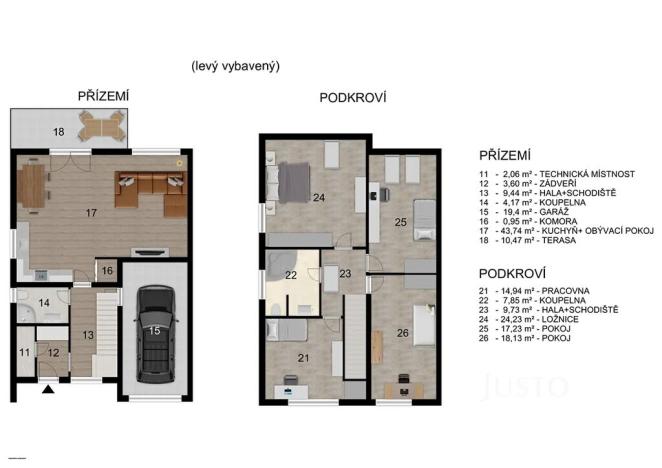 Prodej rodinného domu, Čížová, 174 m2