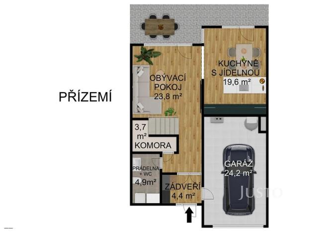 Prodej rodinného domu, Písek, K Lipám, 144 m2