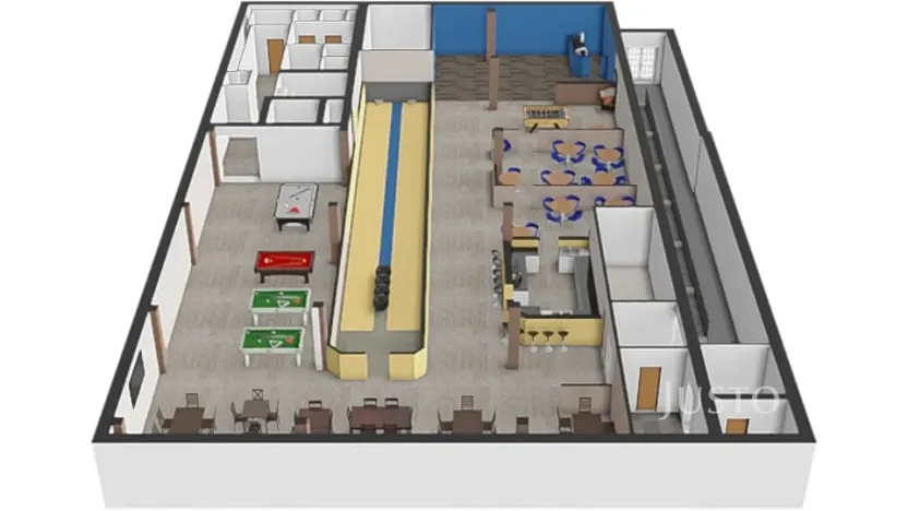 Prodej restaurace, Písek, Jablonského, 576 m2