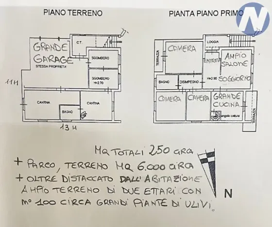 Prodej vily, Monte San Savino, Itálie, 250 m2