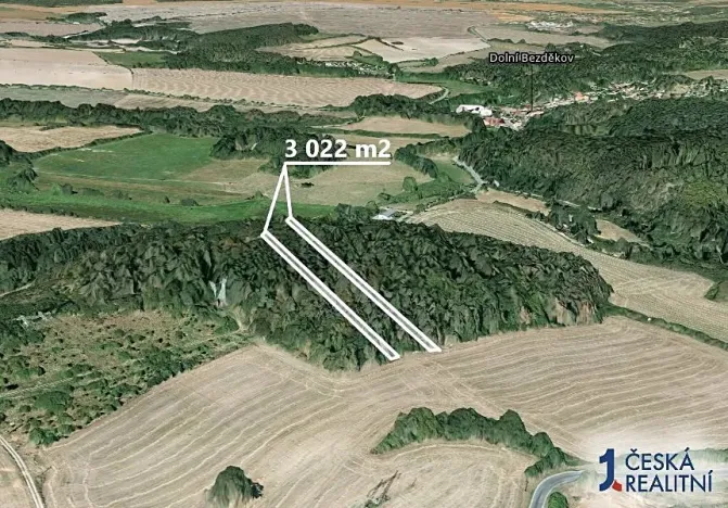 Prodej lesa, Bratronice, 3022 m2